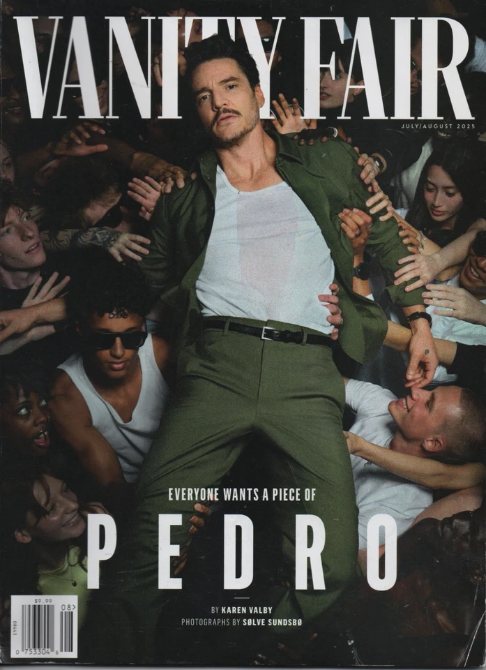 Vanity Fair Pedro Pascal Rolex Bali Greek Trump Kardashian Golf RFK Jul/Aug 2025 - Image 1 of 1