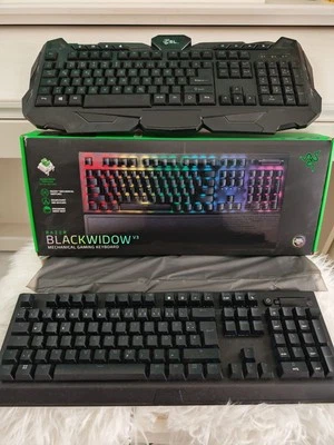 Razer Black Widow V3 Mechanische Gaming Tastatur Green Switch+CLS GamingTastatur - Bild 1 von 4