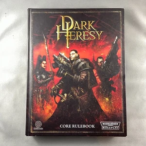 Warhammer 40k Roleplay Dark Heresy Core Rulebook RPG Black Industries HC EX/EX - Bild 1 von 7
