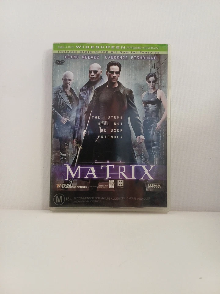 The Matrix - (DVD,1999) - (BRAND NEW DISC) - (PAL 4) - FREE POSTAGE. - image 1 of 1