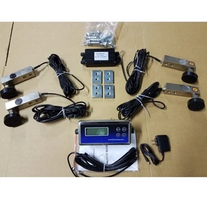 Kit Pesa Bilancia bestiame per bovini maiali pecore capre maiali spremere scivoli pallet - Foto 1 di 20