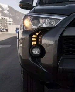 For Toyota 4Runner 2014-2023 LED Fang Lights Spot Driving Lamp DRL - Picture 1 of 5