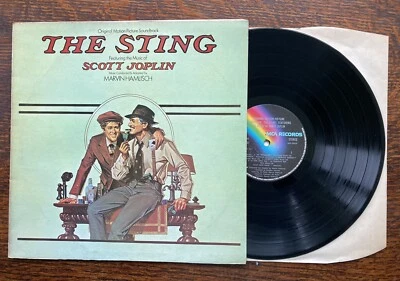 THE STING - Original Movie Soundtrack Vinyl LP Scott Joplin 1974 MCA MCF2537 VG+ - Image 1 of 4