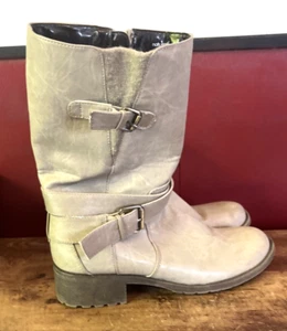 Women’s Tall Beige Natural Soul Dress Boots Size 9 M - Picture 1 of 5