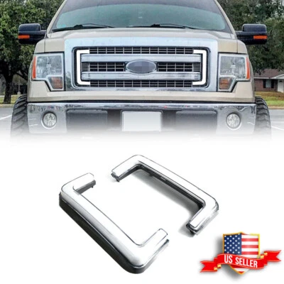 Front Grill LED Switchback Amber Signal Daytime DRL Light For 2009-14 Ford F-150 - Image 1 of 4