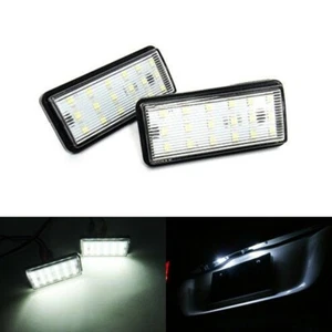 2x White 6000K 18-SMD LED License Plate Lights For 1998-2020 Toyota Land Cruiser - Picture 1 of 12