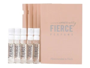ABERCROMBIE & FITCH NATURALLY FIERCE EDP 2.0ml .06oz x 5 PERFUME SPRAY SAMPLES - Picture 1 of 1