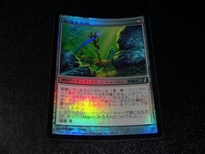 Thornbite Staff FOIL Japanese x1 Morningtide mtg NM
