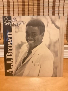 A.J. Brown Love People Jamaica Sonic Sounds MPL 1984 Reggae Soul sealed - Picture 1 of 2