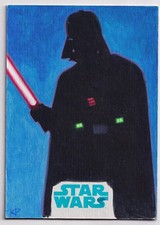 2015 Star Wars Journey to Force Awakens Sketch Card Darth Vader Kris Penix 1/1