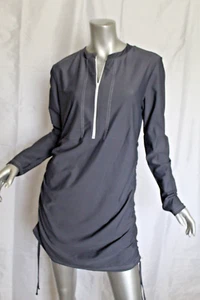 Abito donna Mott 50 grigio SPF Sonja manica lunga nuoto atletico taglia L nuovo senza etichette - Foto 1 di 5