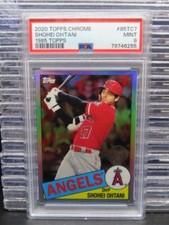 2020 Topps Chrome Shohei Ohtani 1985 #85TC7 PSA 9 MINT Angels