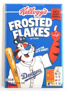 Los Angeles Dodgers FRIDGE MAGNET cereal box - Picture 1 of 3