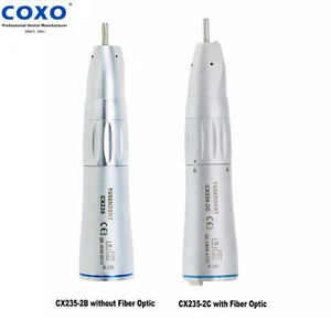 COXO Dental Low Speed Straight Handpiece Nose Cone Fiber Optic NSK CX235-2B/2C - Picture 1 of 39