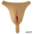 T-back Panty Realistic Silicone Vagina Crossdressers Panties TG DG Cosplay AV22T