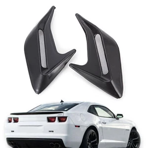 2x BlackAir Flow Ansaugschaufel Motorhaube Simulation Lüftungsdeckel Haube Deko - Bild 1 von 4