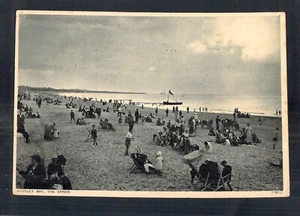 D6853 UK Whitley Bay the Sands Beach PU1933 Photochrom vintage postcard - Bild 1 von 2