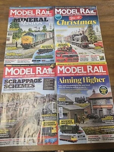  model Rail Railway Magazines Bulk Lot X 4 steam Train trains - Picture 1 of 5