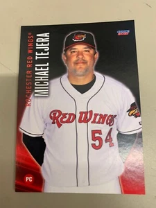 Michael Tejera Card 2021 Rochester Red Wings Team Card - Picture 1 of 1