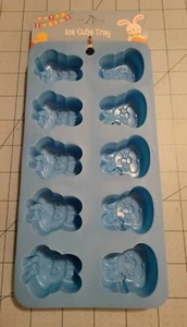 Marca Greenbrier: bandeja de hielo azul, hace 10 caras de conejo - nueva con envío gratuito - Imagen 1 de 11