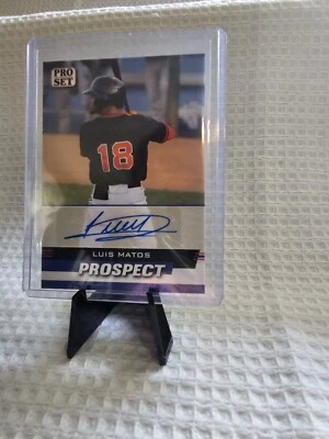 2022 Leaf Prospect Luis Matos Auto - Image 1 of 2