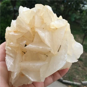 Esemplare minerale roccia cristallo calcite pirite bianco naturale "Benz" 2,41 libbre X442 - Foto 1 di 12