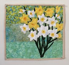 Quilted Daffodils Wall Hanging