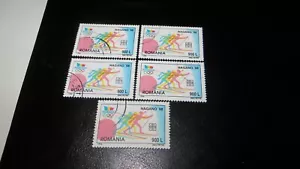 1 Briefmarke 1998 Nagano Japan Olympische Winterspiele - Team Rumänien. - Bild 1 von 4