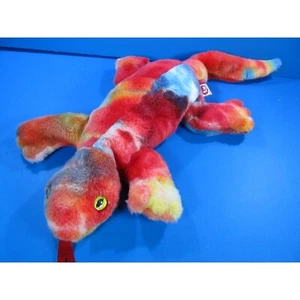 TY 1999 LIZZY the TY-DYED LIZARD BEANIE BUDDY 21" - Bild 1 von 10