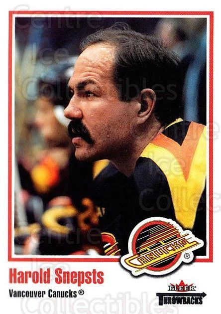 2002-03 Fleer Throwbacks #15 Harold Snepsts - Image 1 of 1