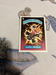 1985 Topps Garbage Pail Kids #53b LIVE MIKE Original Series 2 GPK - Bild 1 von 2