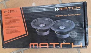 Match 6.5" Subwoofer Pair 2-Ohm PP72W-D - Picture 1 of 4