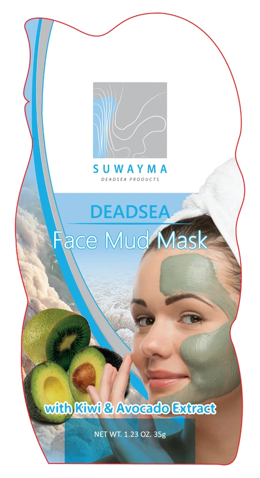 Dead Sea Face Mud Mask Kiwi & Avocado - Image 1 of 1