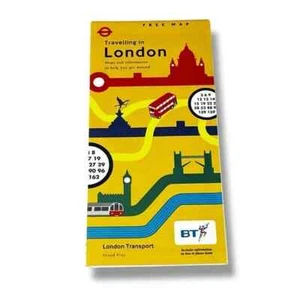 Mapas e información de viaje en Londres guía vintage CX - Imagen 1 de 3
