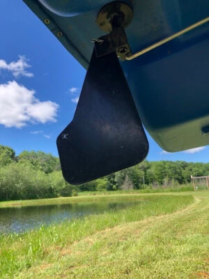 WATERSPORTSFUN... Sundolphin Paddle boat Rudder Kit Pedal Boat 2, 3, or 5 seater SS Pin Incl.