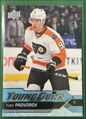 2016-17 UD Young Guns Ivan Provorov #214 Philadelphia Flyers - Image 1 of 2