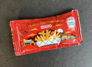 Idaho United States of Saucemerica Heinz Ketchup full unopened packet 🍅 - Picture 1 of 2