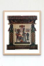 Papyrus 100%, Classic Authentic Egyptian Papyrus art, home decor design,