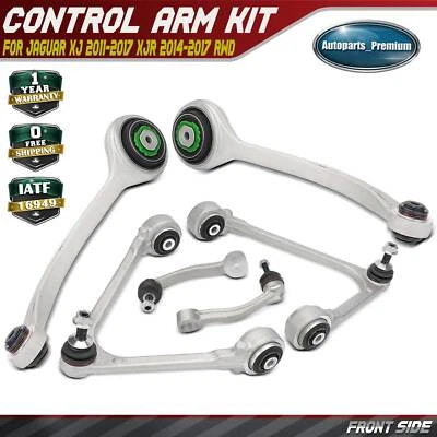 6Pcs Front Control Arm & Sway Bar Link for Jaguar XJ 2011-2017 XJR 2014-2017 RWD - Image 1 of 4