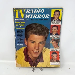 T.V. Radio Mirror September 1957 - Ricky Nelson - Elvis Presley - Ed Sullivan - Picture 1 of 5