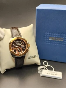 Mint condition SEIKO Velatura Diamond Quartz 7T92 0KS0 Men's Watch Working - Picture 1 of 15