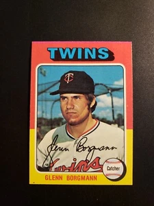 1975 Topps Glenn Borgmann #127 Minnesota Twins EX-MT - Bild 1 von 2
