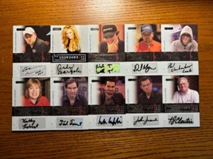 2006 Razor Poker Showdown Signatures Auto Set x 36 cards Hellmuth Negreanu Laak - Picture 1 of 4