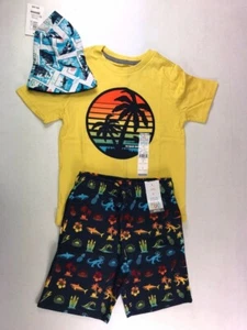 365 Kids by Garanimals Short, Shirt, and Hat Set, Size 6 - Picture 1 of 5