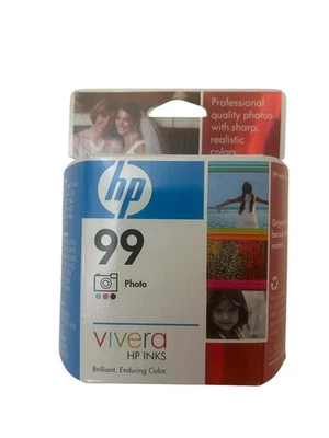 Genuine HP 99 Photo Ink Cartridge C9369WN New Sealed In Box Expired Feb 2009 - Image 1 of 3