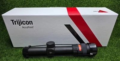Mira para rifle Trijicon TR24R 200061 AccuPoint 1-4x24 mm rojo triángulo poste mira Foto 1 de 4
