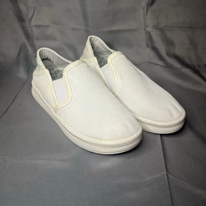 Neu mit Mängeln Olukai Damen-Slipper weiß Kiihelle Größe 7 - Bild 1 von 12