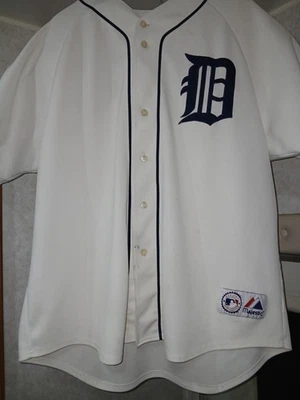 Ivan Pudge Rodriguez Detroit Tiger  Majestic Jersey /baseball Vintage  - Image 1 of 4