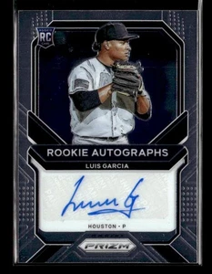 Panini Prizm #RA-LUG 2021 Luis Garcia Rookie Auto Houston Astros - Imagen 1 de 2