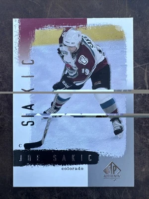 2000-01 SP Authentic - Joe Sakic #25 - Image 1 of 2